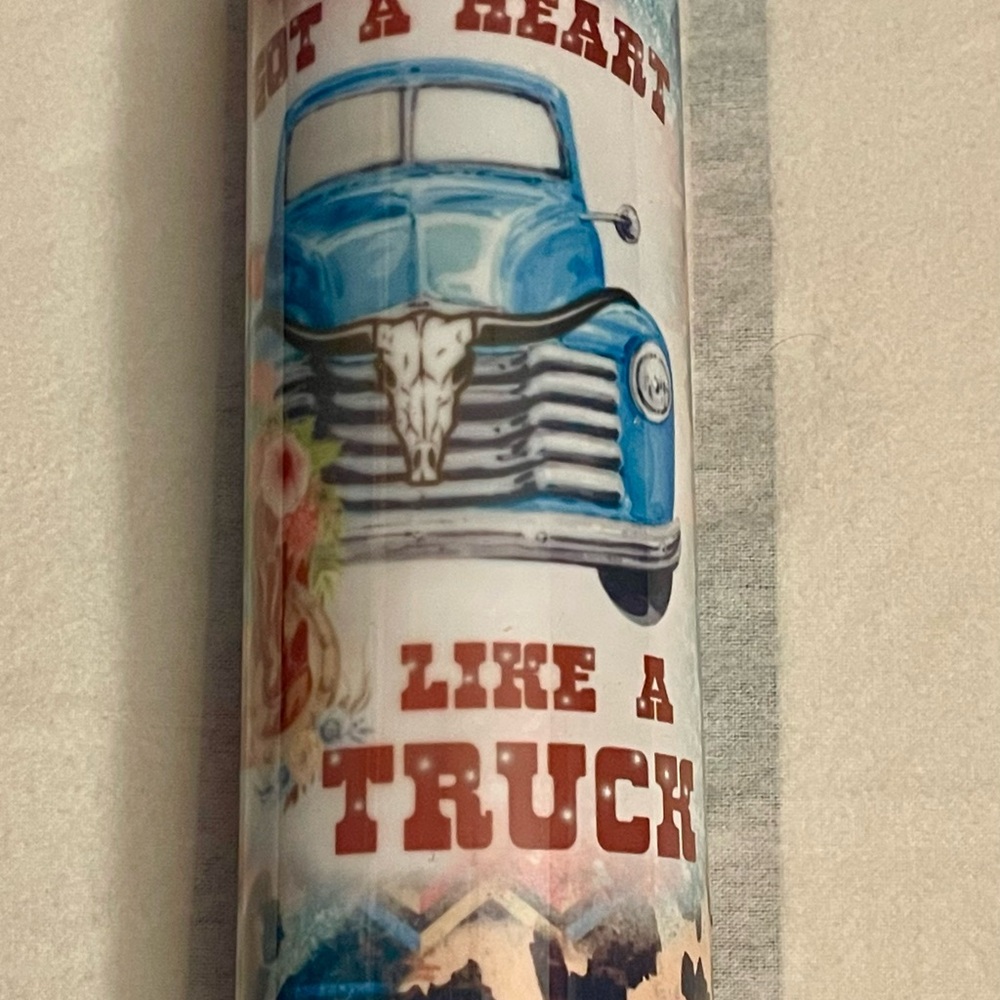 New Lainey Wilson Heart Like A Truck  Tumbler
